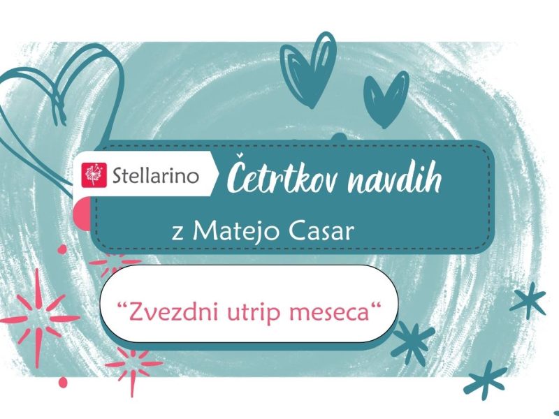 Stellarino Četrtkov navdih - Zvezdni utrip meseca