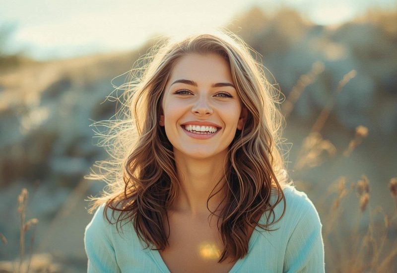 Stellarino slike ženska v naravi